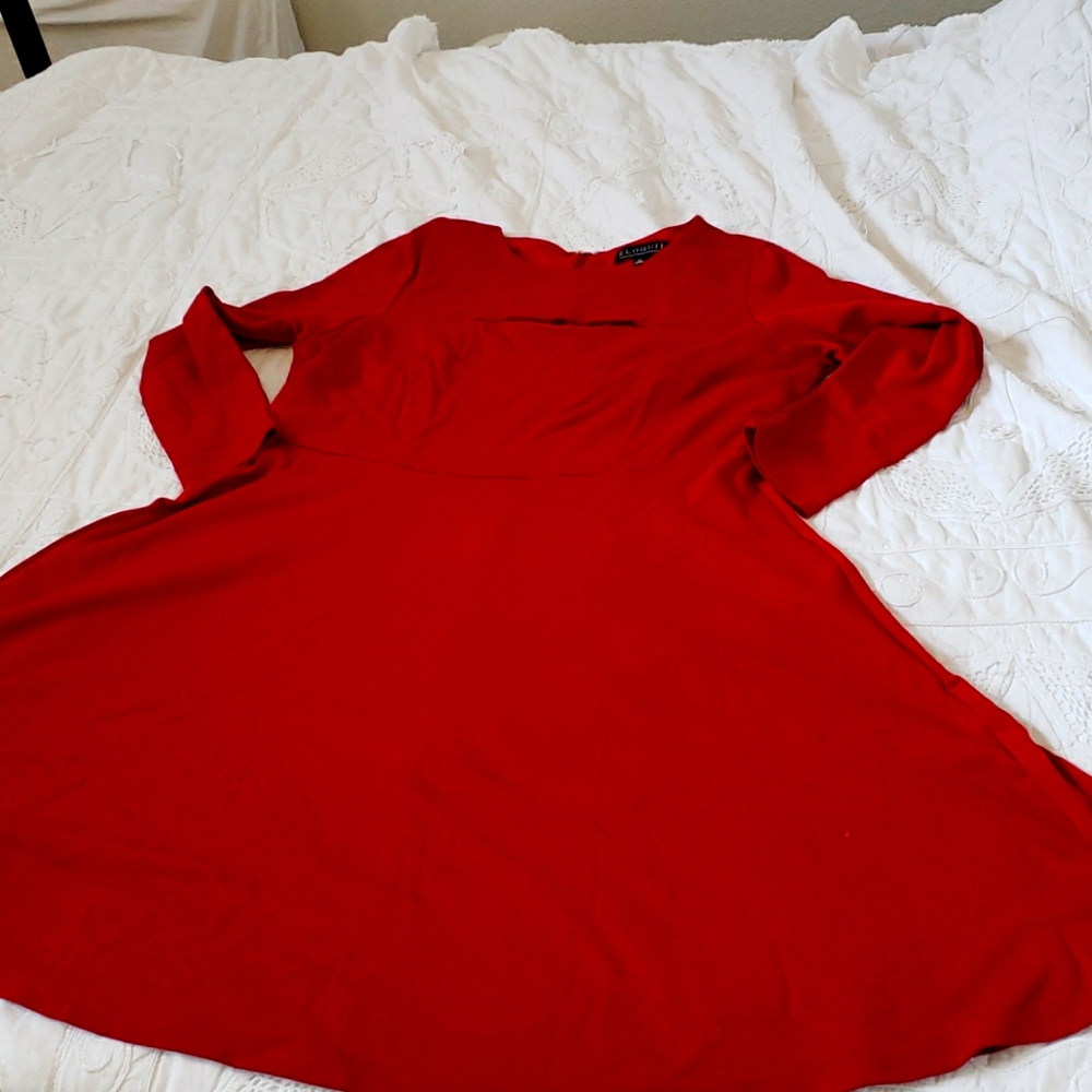Eloquii red dress